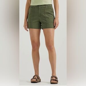 NEW Lee ULTRA‎ LUX COMFORT HIGH RISE PULL-ON UTILITY SHORT